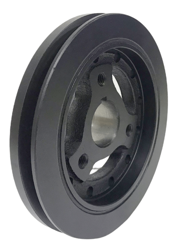 Ford FE damper ford fe damper with groove for belt